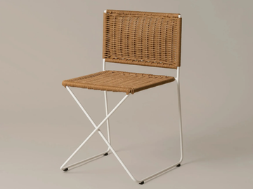 RAMÓN - Stackable rattan chair by Santa & Cole - view 2